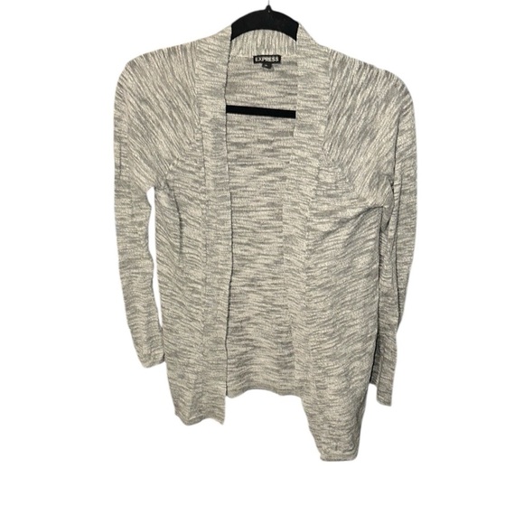 Express Gray Cardigan Sweater size small - Picture 1 of 6